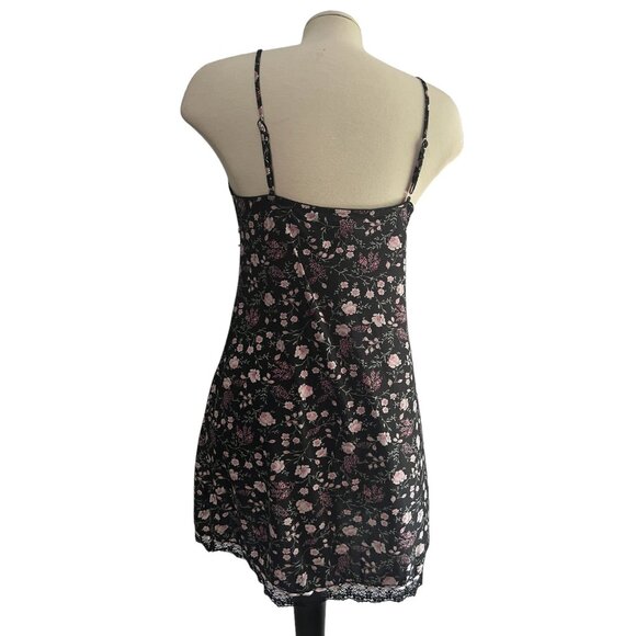 Vintage California Dynasty Y2K Floral Strappy Night Gown Lingerie Sz Medium Wome - Picture 9 of 9